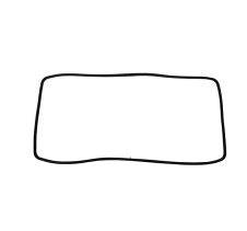 *Westinghouse Electrolux Oven Door Seal Gasket -Was 0208003461