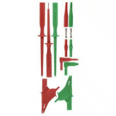 LT300 RCDT Fused 10A Lead Set (Red/Green) Prods & Clips
