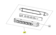 *Smeg Rangehood Switch PCB Display Board