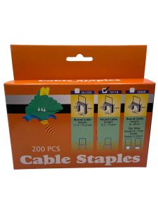 Gator Insulated Heavy Duty Cable Staple Medium (200pk) For JY669 Cable Tacker