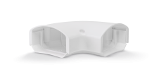 CoverGuard 80mm 90° Flat Elbow