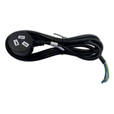 Bare End Power Cord 2m 1mm 3 Core Tapon