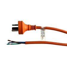 Bare End Power Cord 2m 1.5mm 3 Core Back Entry