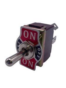 Balcom Toggle Switch On>Off<On DPDT Spade Terminal 15amp