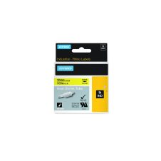 Dymo Rhino Industrial Heat Shrink Tube 12mmx1.5m Yellow 1/2"