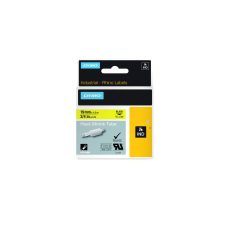 Dymo Rhino Industrial Heat Shrink Tube 19mmx1.5m Yellow 3/4"