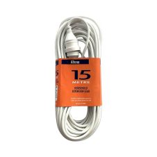 Household Extension Lead 15m 1mm 3 Core 10A