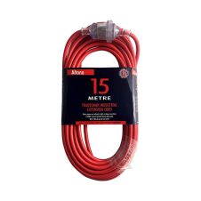 Extra Heavy Duty Red Extension Lead 15m