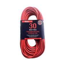 Extra Heavy Duty Red Extension Lead 30m