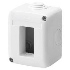 Gewiss Protected Enclosure 1 Gang IP40 Combi Range