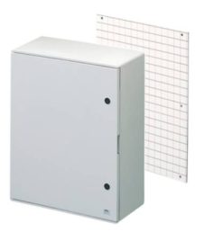 Gewiss Frp Distr Board Blank Door M/Plate 405x500x200mm IP66