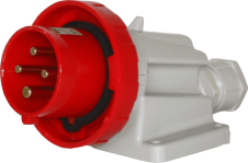 Gewiss Surf Mtg Inlet 90? IP67 3P+E 16A 380-415V 6H