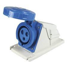 Gewiss Surf Mtg Skt Outlet 90? IP67 2P+E 16A 200-250V 6H