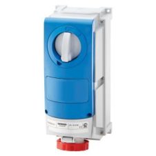 Gewiss Vert Skt Outlet Switch W/Btm 3P+E 63A 380-415V 6H