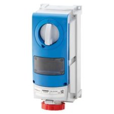 Gewiss Vert Skt Outlet Switch W/Btm 3P+E 16A 380-415V 6H