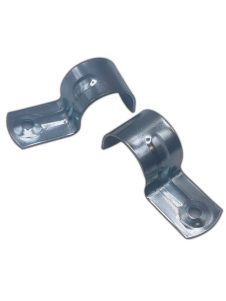 Conduit Saddle Half Electro Zinc 32mm x 10 Pack