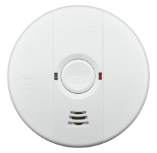 Photoelectric Smoke Alarm 240v With 9v Battery Back-Up