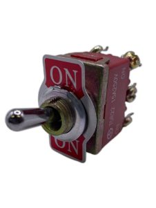 Tend Toggle Switch On<Mom.On DPDT Screw Terminal 15amp