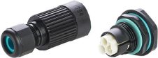 AquaSafeTee IP68 Panel Mount Plug-Socket